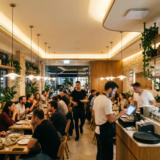 WiFi שעובד בלחץ: תשתית למסעדה עמוסה - פרויקט קשור