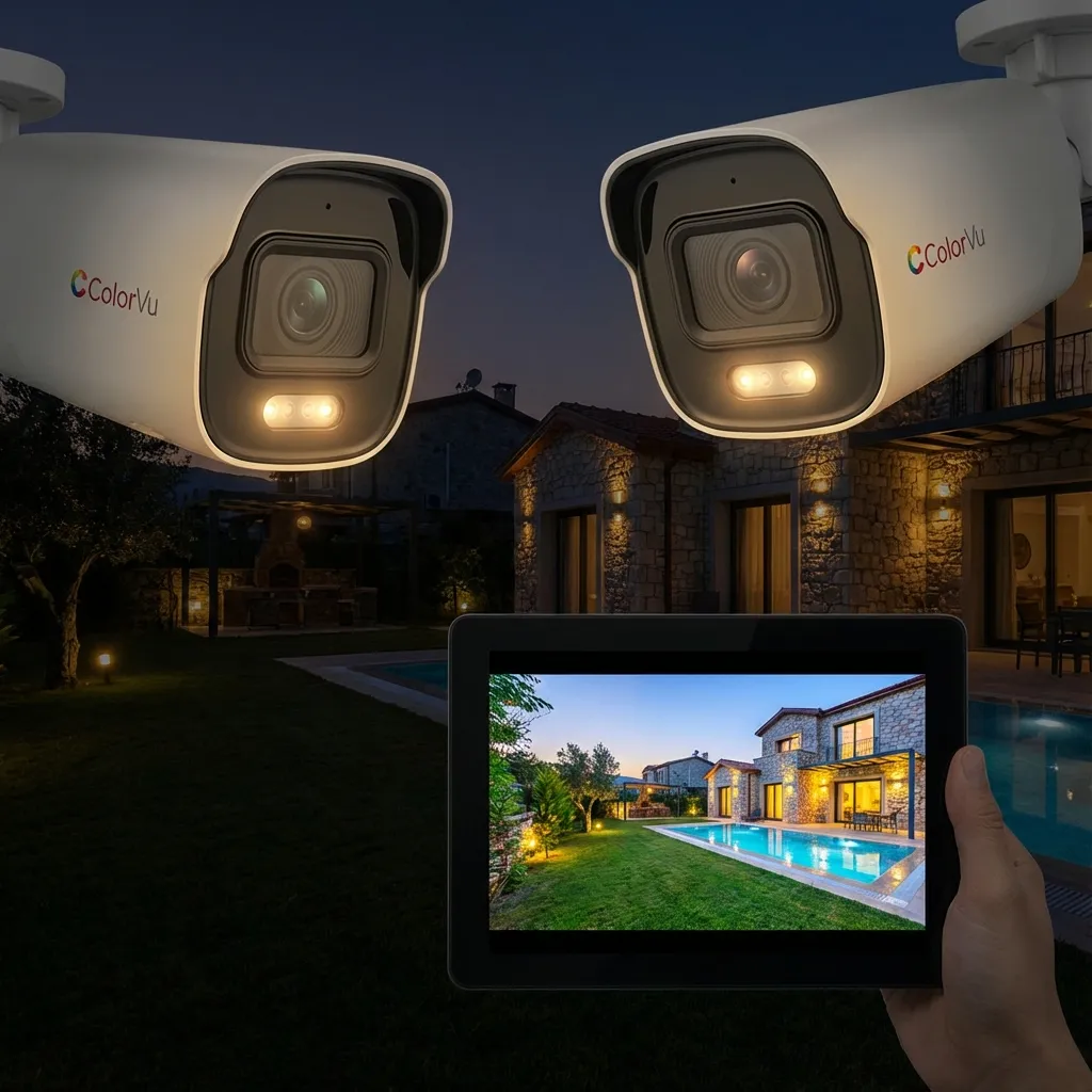 עיניים בכל פינה: מצלמות לוילה בדימונה